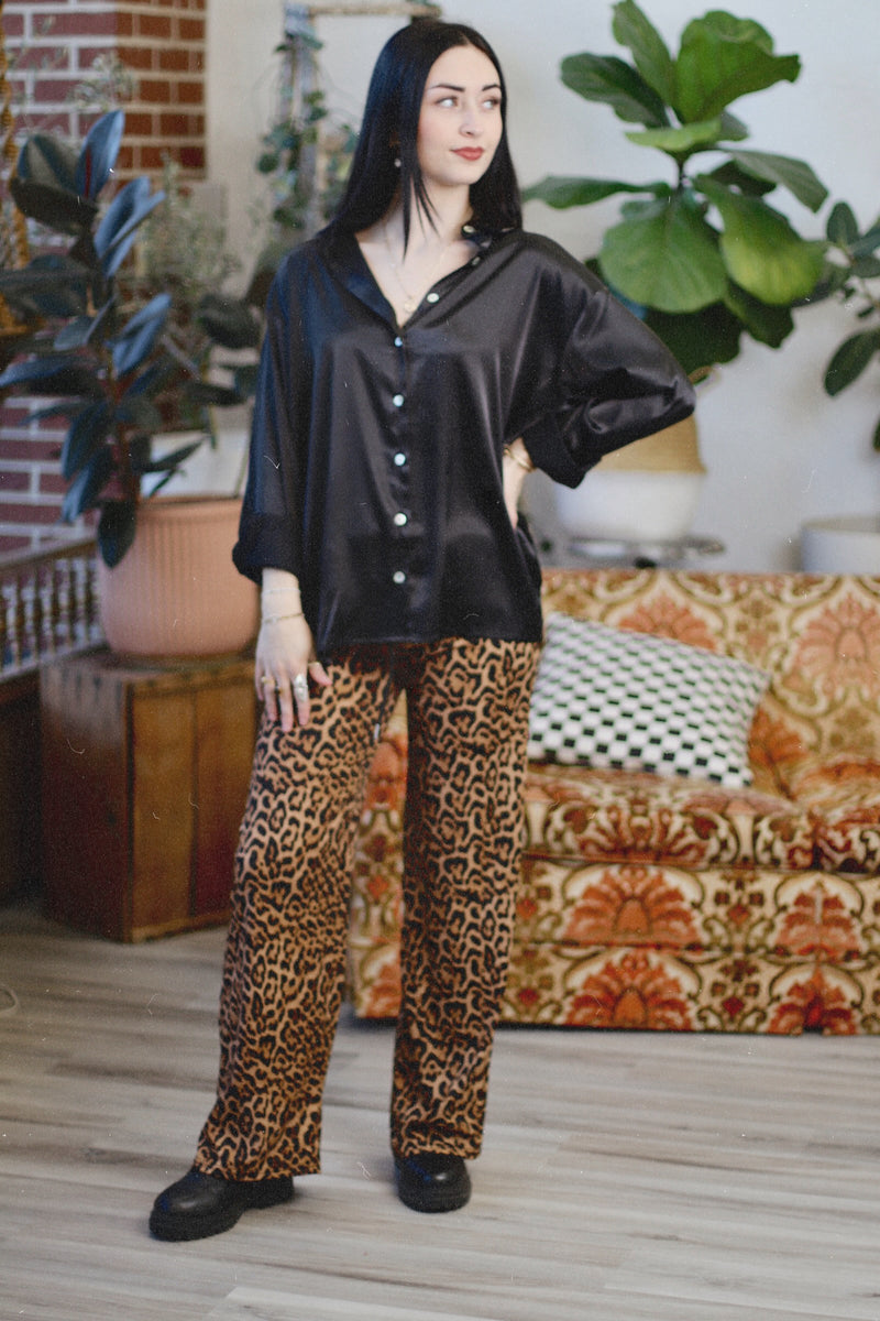 Zoe Leopard Pants