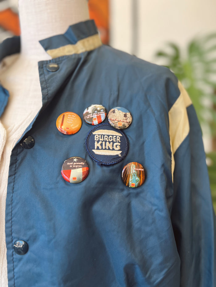 Vault Vintage | BK Bomber Style Pin Jacket M/L