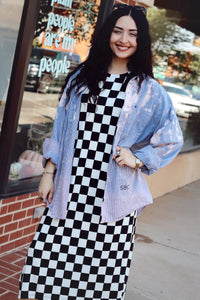 Warped Tour Checkered Dress