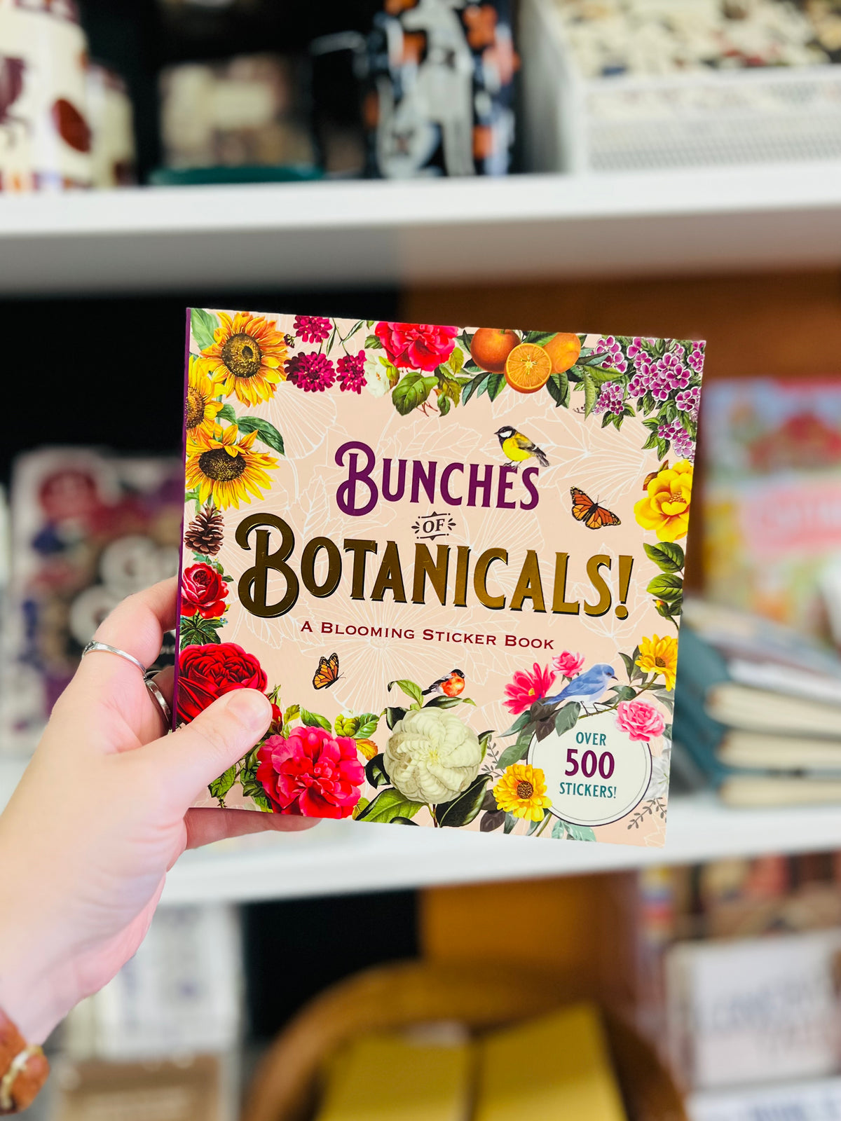 Bunches of Botanicals! Sticker Book