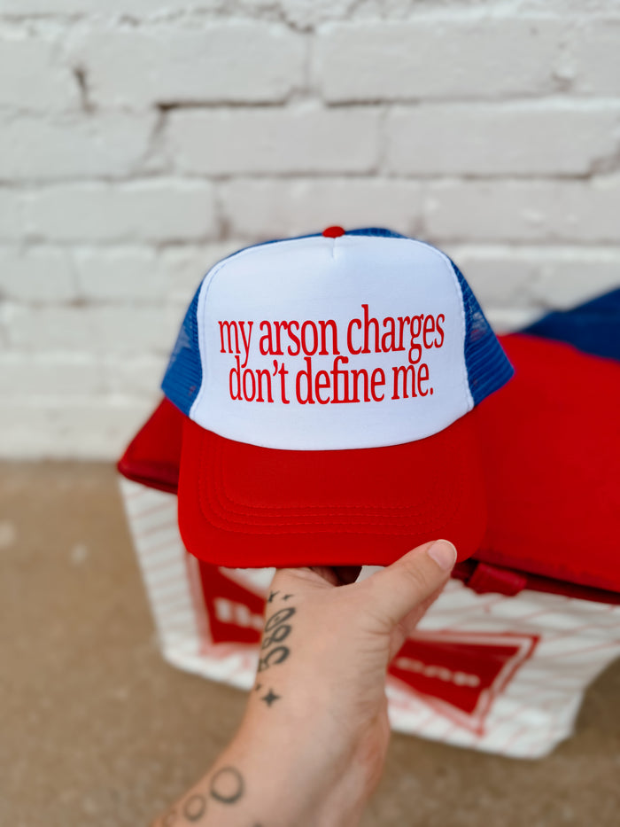 580 Trucker Hat +Arson RWB