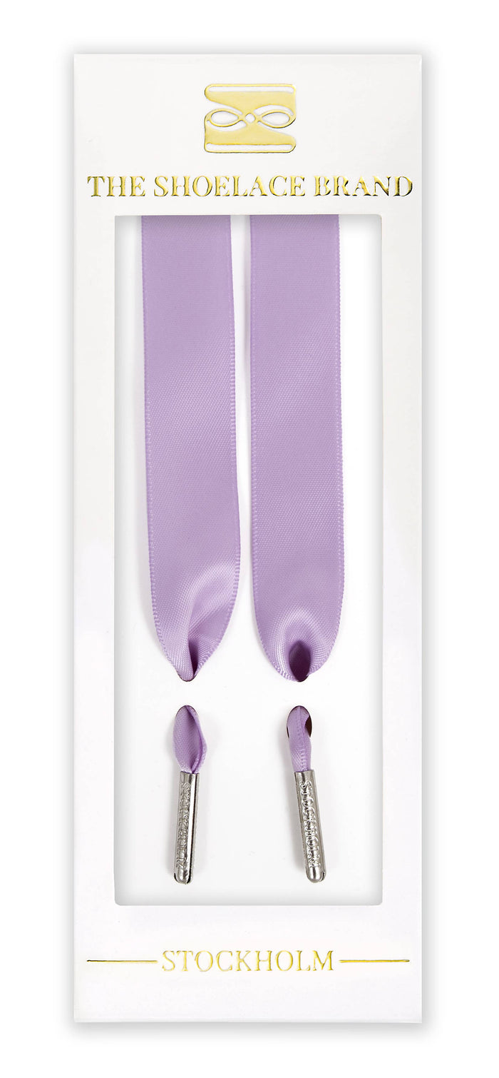 Purple Orchid Silk Shoelaces 47.2in