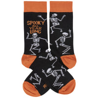 Spooky All Year Long Halloween Socks