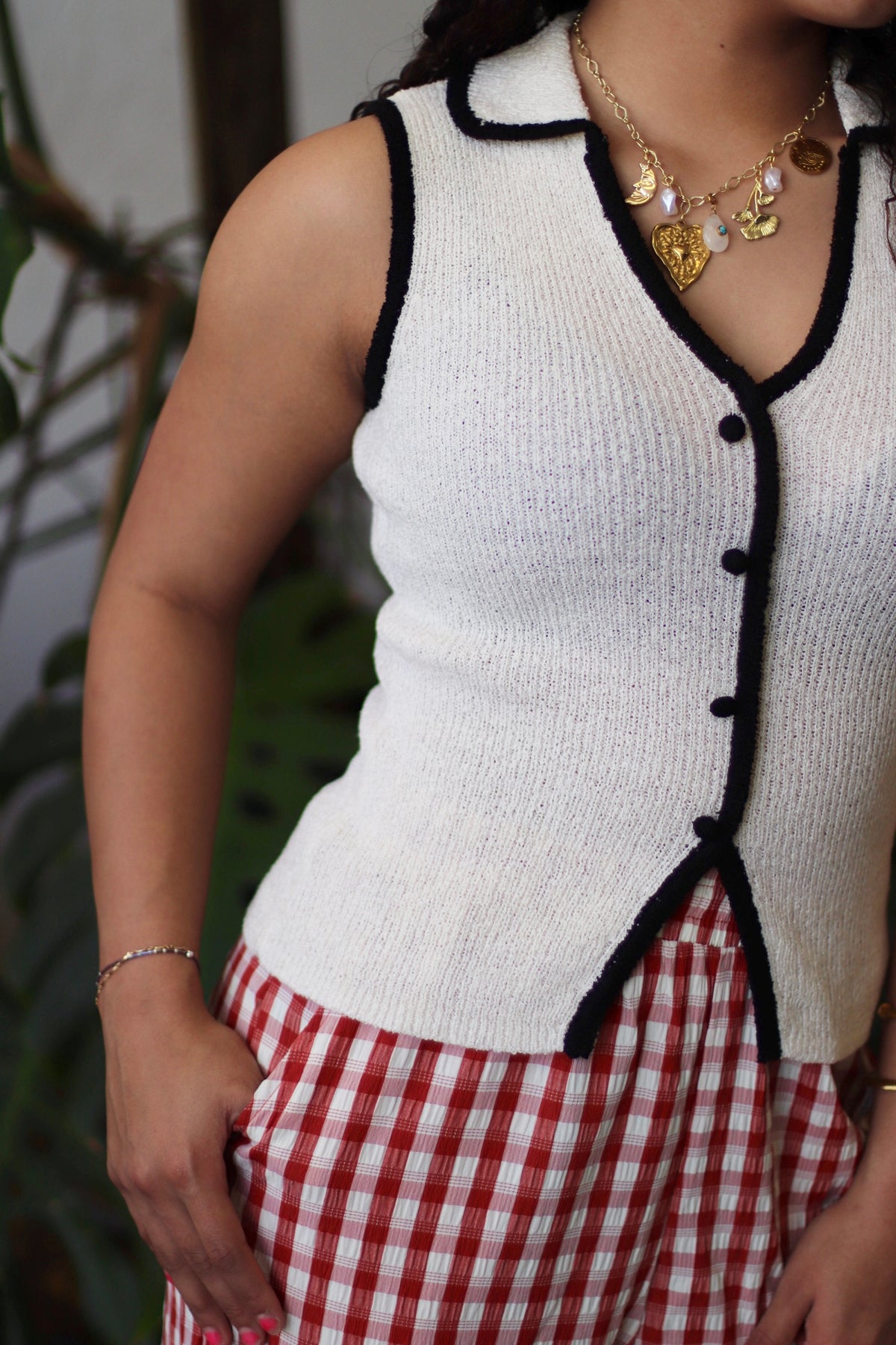 Kyra Knit Sweater Vest
