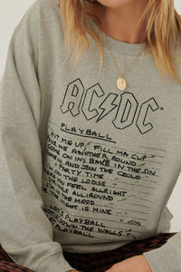AC/DC Play Ball Sweatshirt