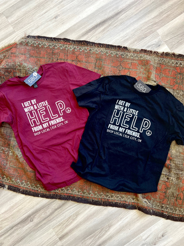 Help 2024 Local Tee - Maroon