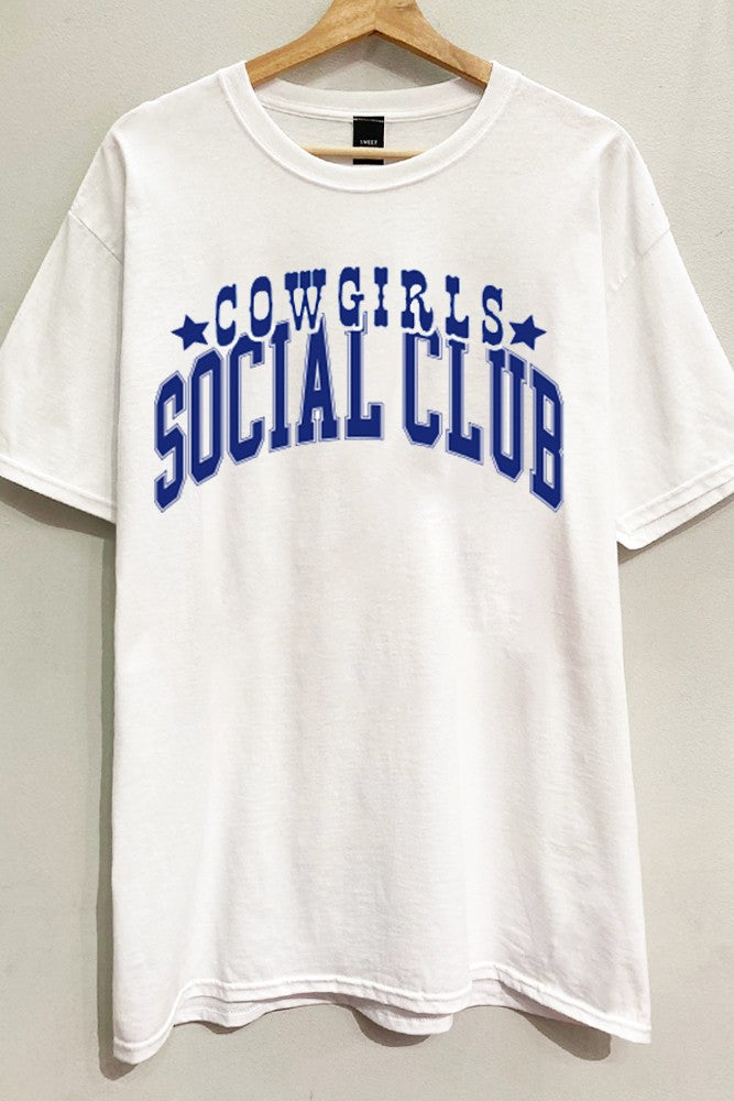 Cowgirl Social Club Tee - 580 Threads