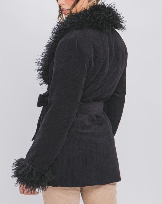 Penny Lane Coat + Black