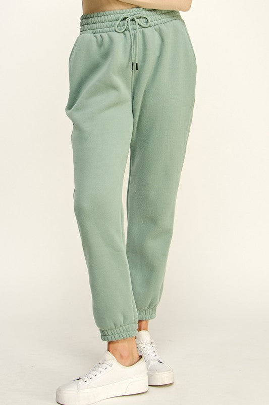 Sunday Soft Thermal Joggers + Sage