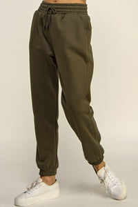 Sunday Soft Thermal Joggers + Olive