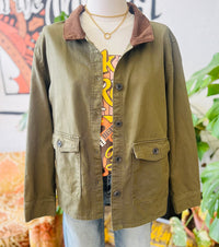 Working Girl Barn Jacket + Olive