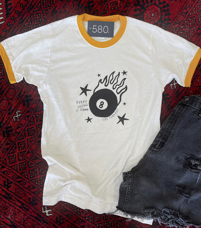 Every Thing Is FiNe - Ringer Tee