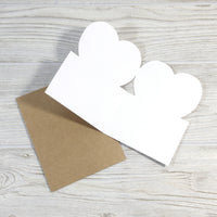 Valentine's Card with Big Heart Message