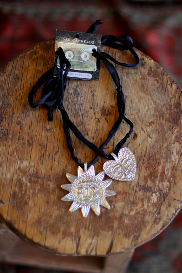 Star & Sun Pendant Necklace