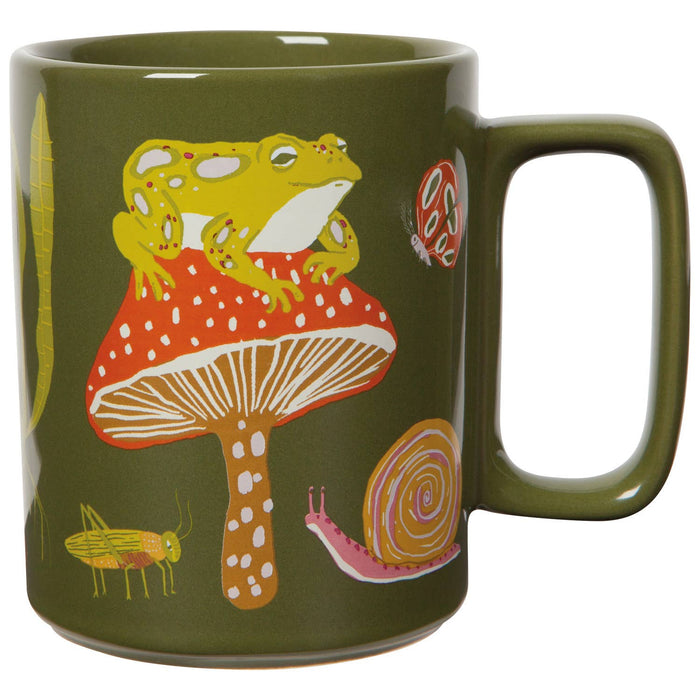 Mushroom Green Studio Mug