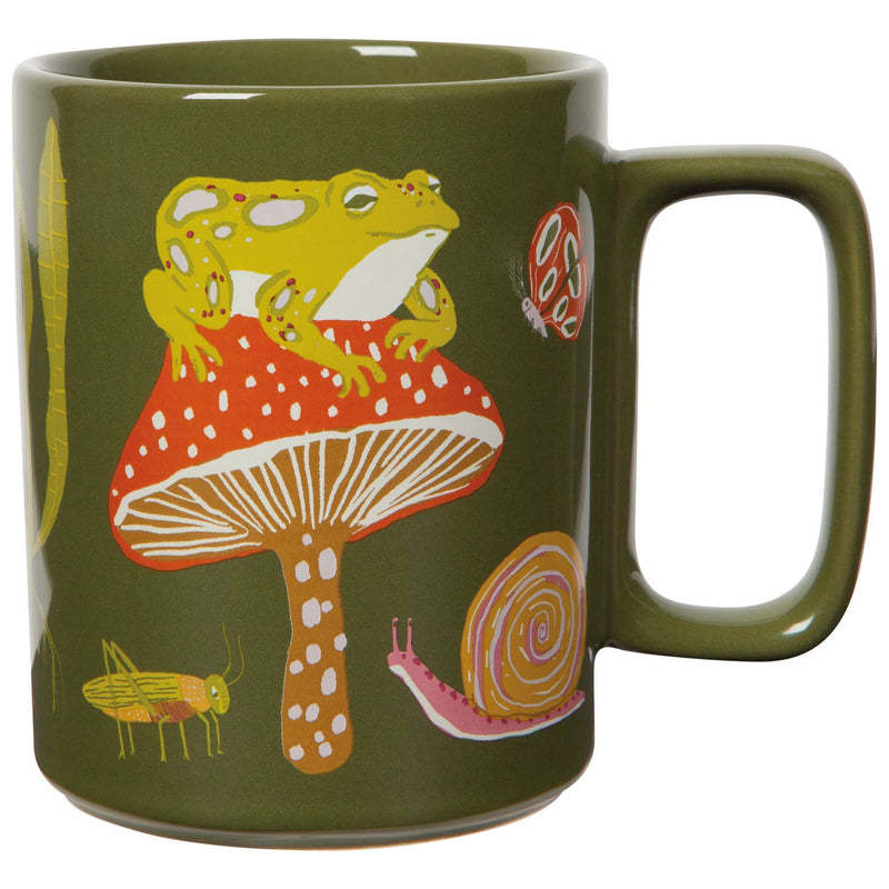 Mushroom Green Studio Mug