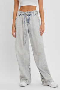 Acid Wash Skater Jeans