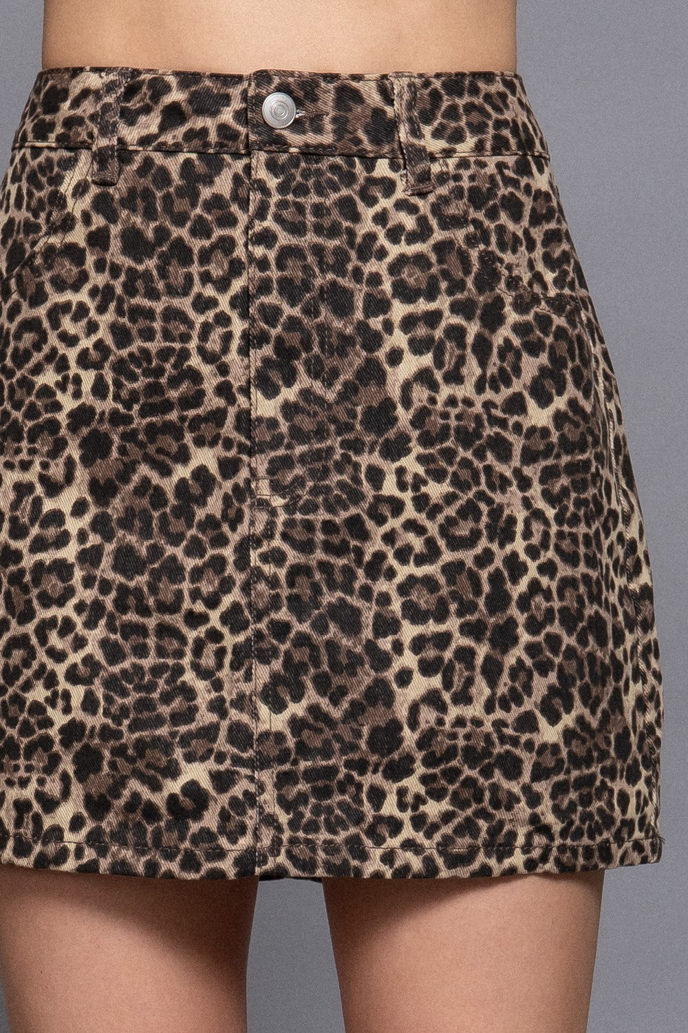 Coyote Ugly Leopard Mini Skirt