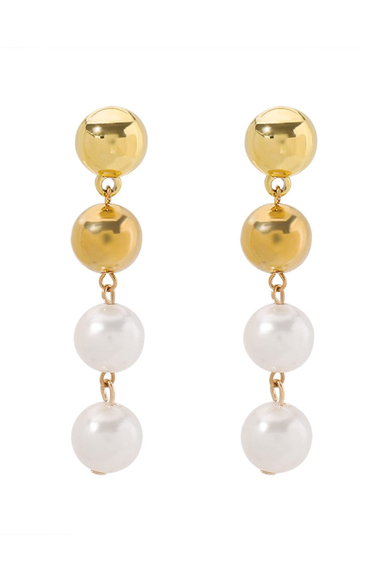 Pearl Dangle Earrings
