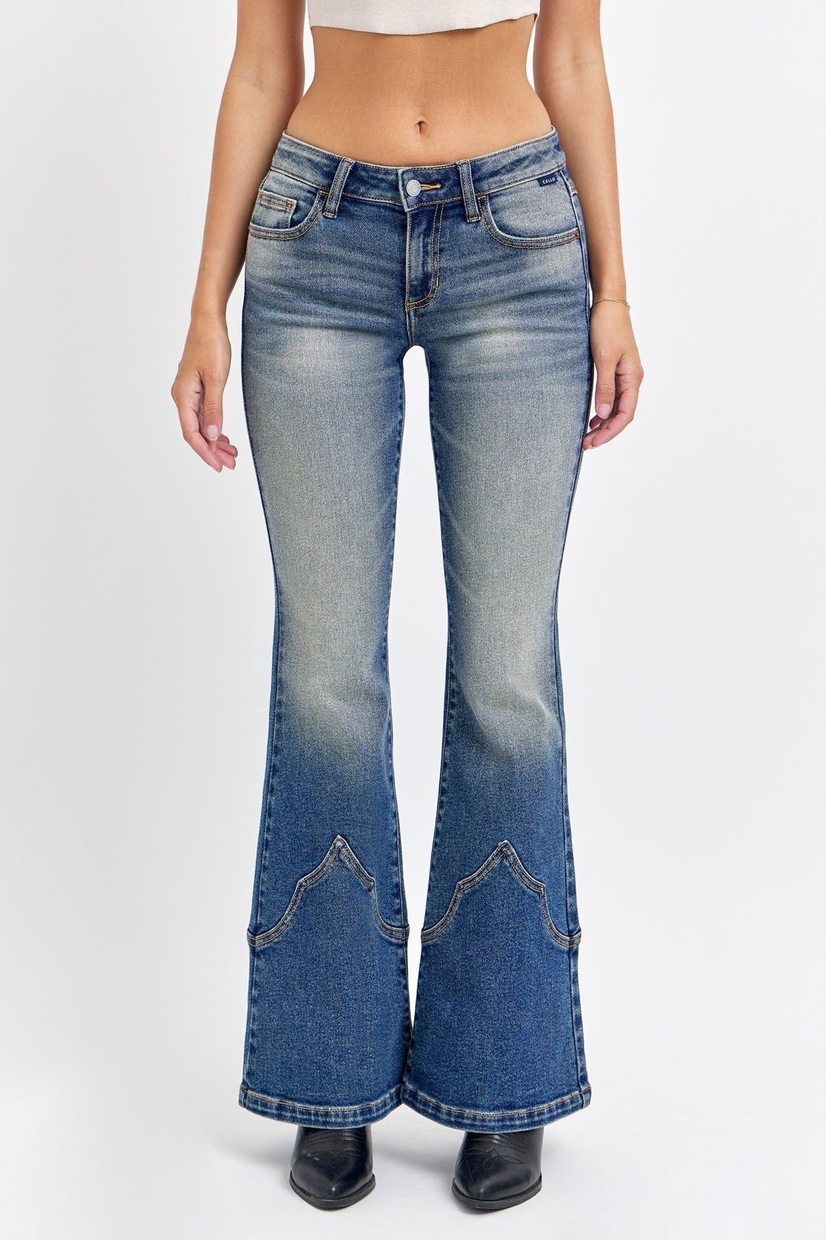 Bronlyn Western Flare Jeans