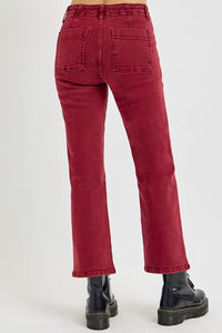 Crimson Pocket Pants