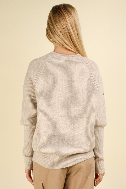 Reece Dolman Sweater + Oatmeal