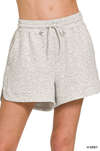 Scuba Soft Shorts in Grey
