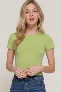 580 Basic Crop Tee