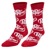 Dr Pepper - Womens Crew Folded - Crazy Socks