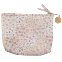 "Garden of Roses" Quilted Cosmetic Bag