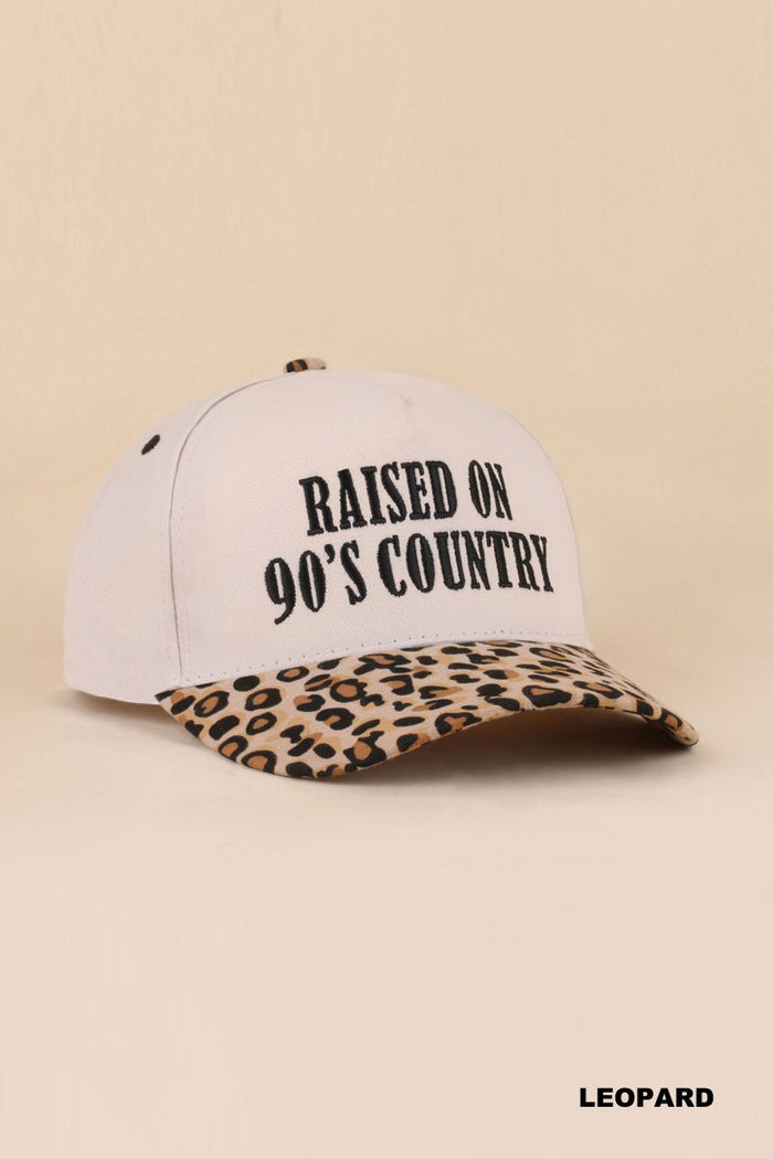 90's Country Hat + Leopard