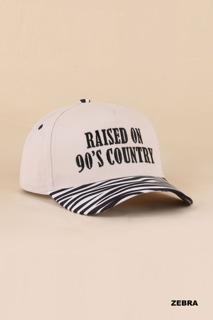 90's Country Hat + Zebra