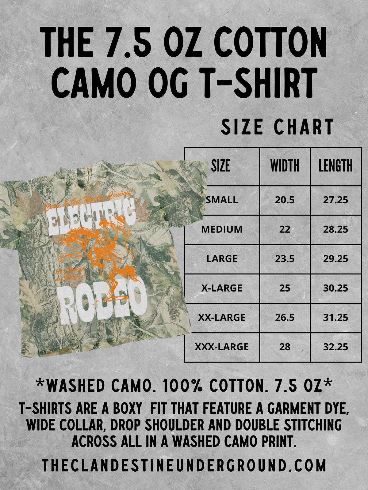 It's Ok Camo Emo Boxy Cotton T-Shirt