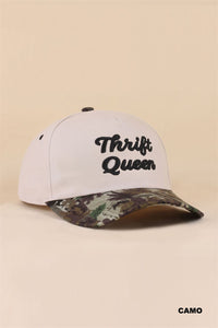Thrift Queen Hat + Camo