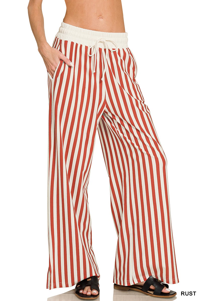Stella Stripe Pants + Rust