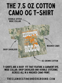 Mother Star Detail Camo Boxy Cotton T-Shirt