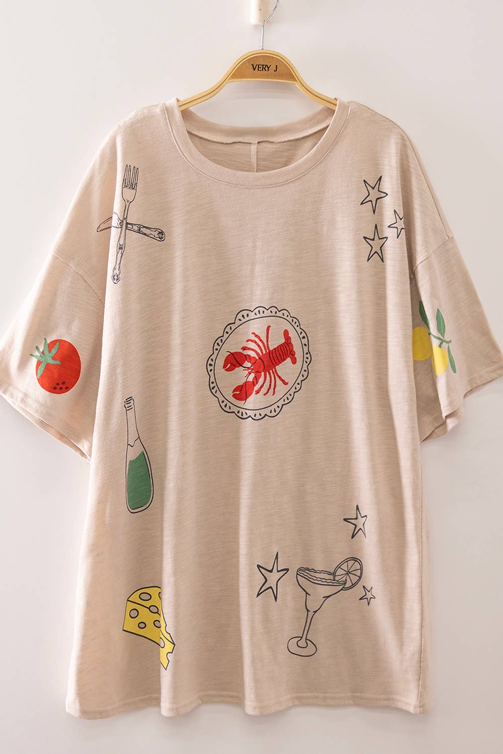 East Coast Vintage Seafood Graphic Tee