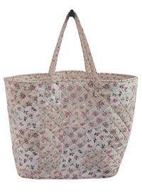 "Garden of Roses" Designer Quilted Tote Bag