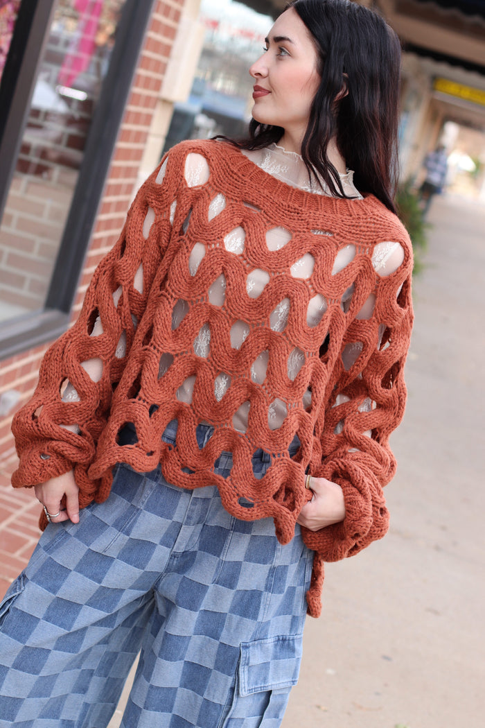 Wide Weave Sweater