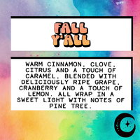 Fall Y'all | 9  Inch Incense Stick | Charcoal Sticks