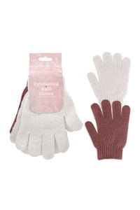 2pc Exfoliating Bath Gloves