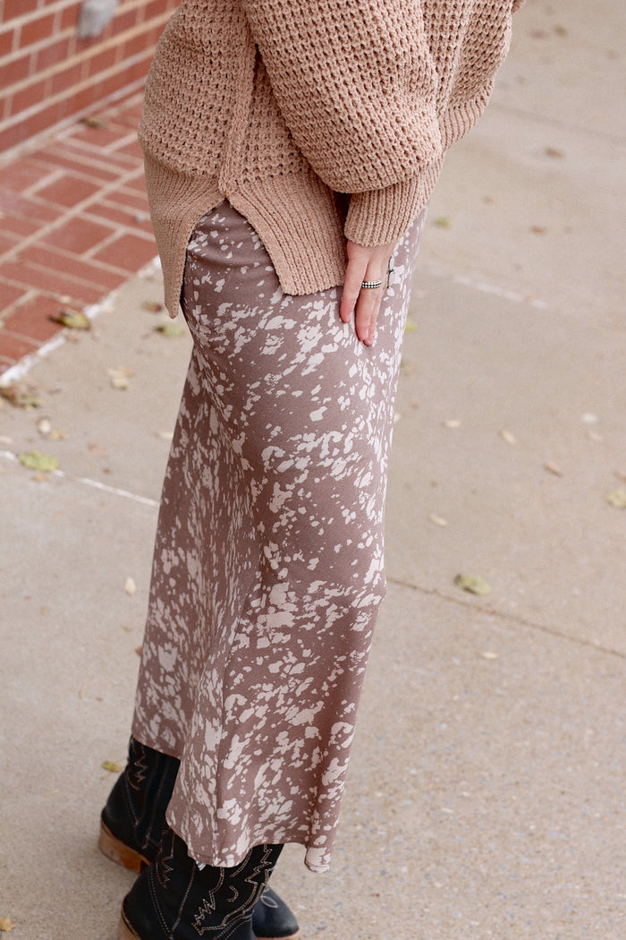 Britt's Fav Midi Skirt + Mocha