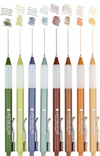 Earth-Tone Gel Pens