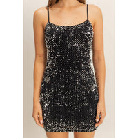 Sparkle Sequin Bodycon Mini Dress