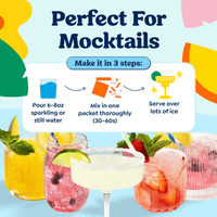 Variety Pack Cocktail Mixers - 6 Servings Multipack