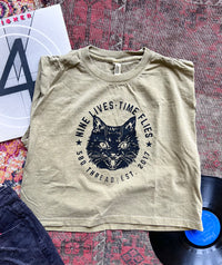 580 9yr Anniversary Tee - Green Muscle Tee