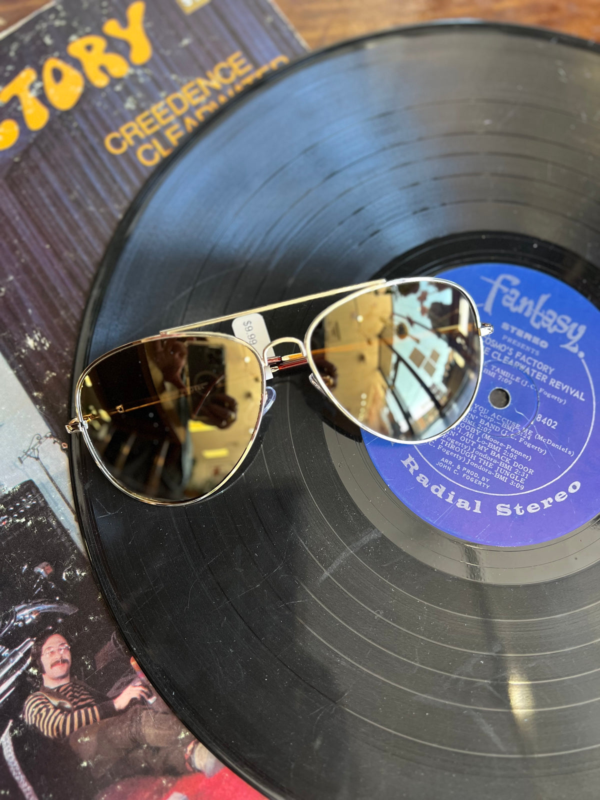 Double Bridge Aviator Sunglasses