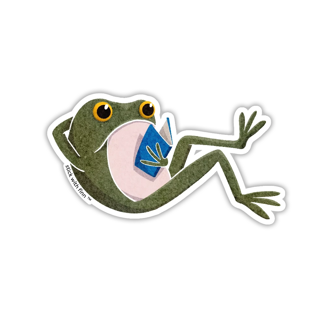 Unbothered Frogson Sticker