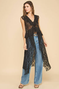 Ethel Lace Tunic Top