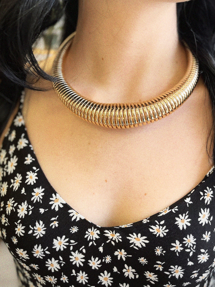 Coil Statement Necklace